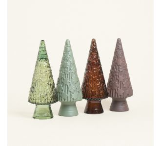 Beauty Home ΓΥΑΛΙΝΟ ΔΕΝΤΡΟ 13 x 34 cm       |  Χριστουγεννιάτικα Διακοσμητικά στο espiti