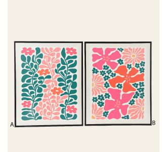 Beauty Home Πίνακας καμβάς με ανάγλυφο 3D, μαύρο MDF πλαίσιο 2.8 x 40 x 50 CM       |  Διακοσμητκά στο espiti