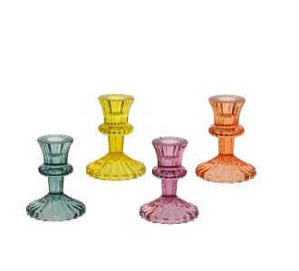 Beauty Home Γυάλινο κηροπήγιο 8.5 x 10.9 cm       |  Διακοσμητκά στο espiti