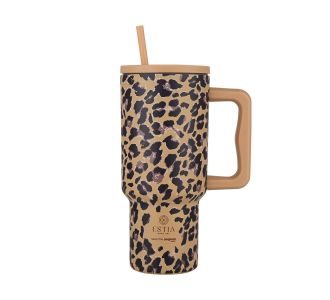 ESTIA ΘΕΡΜΟΣ STRAW TUMBLER XL SAVE THE AEGEAN 900ml SPOTTED PROWL - 01-34849 Estia |  Θερμός & Αξεσουάρ στο espiti