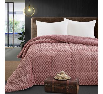 Beauty Home Κουβερτοπάπλωμα ημίδιπλο Art 12653 180x240 Σάπιο μήλο       |  Κουβερτοπαπλώματα  στο espiti