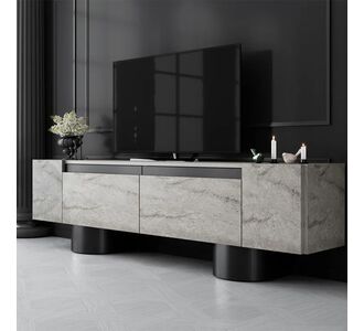 Έπιπλο τηλεόρασης Haven Megapap χρώμα travertine 180x30x50εκ. |  Έπιπλα τηλεόρασης στο espiti