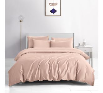 Beauty Home Σετ σεντόνια υπέρδιπλα με λάστιχο Bamboo 300tc Art 12351 Dusty Romance 170x200+35 Σάπιο μήλο       |  Σεντόνια Υπέρδιπλα / King Size στο espiti