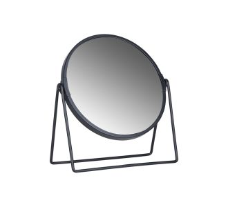 HOMELY ΚΑΘΡΕΠΤΗΣ ΕΠΙΤΡΑΠΕΖΙΟΣ ΜΕ ΜΕΤΑΛΛΙΚΗ ΒΑΣΗ ΜΑΥΡΟΣ - 02-34016 Estia |  Αξεσουάρ Μπάνιου - διάφορα στο espiti