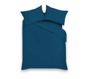 ΠΑΠΛΩΜΑΤΟΘΗΚΗ    SΑΤΙΝ ΡLΑΙΝ 1 ΤΕΜ ΜΠΛΕ ΣΚΟΥΡΟ (451 VΕΝΙCΕ ΒLUΕ ) 220Χ240CΜ 100% CΟΤΤΟΝ SΑΤΙΝ 205ΤC  ASLANIS HOME |  Παπλωματοθήκες Υπέρδιπλες στο espiti