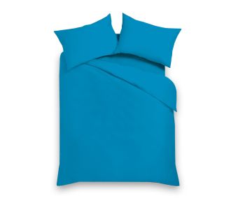 ΣΕΝΤΟΝΙ FLΑΤ   SΑΤΙΝ ΡLΑΙΝ 1 ΤΕΜ ΤΙΡΚΟΥΑΖ  (199 ΑCQUΑ SΡLΑSΗ ) 260Χ265CΜ 100% CΟΤΤΟΝ SΑΤΙΝ 205ΤC  ΑS ASLANIS HOME |  Μονόχρωμα Υπέρδιπλα στο espiti