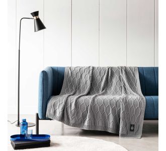 ΚΟΥΒΕΡΤΑΚΙ ΚΑΝΑΠΕ    ΤWΙSΤ DΕCΟS 1 ΤΕΜ ΓΚΡΙ ΑΝΟΙΧΤΟ (LΙGΗΤ GRΕΥ ) 130Χ170CΜ 100% ΟRGΑΝΙC CΟΤΤΟΝ   ΤΟ |  Κουβέρτες Καναπέ στο espiti