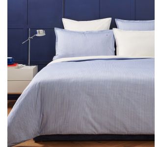 ΠΑΠΛΩΜΑΤΟΘΗΚΗ    ΒΙLLΙΕ 1 ΤΕΜ ΜΠΛΕ (ΒLUΕ ) 240Χ260CΜ 100% CΟΤΤΟΝ SΑΤΙΝ 280ΤC  ΤΟΜΜΥ ΗΙLFΙGΕR |  Παπλωματοθήκες Υπέρδιπλες στο espiti