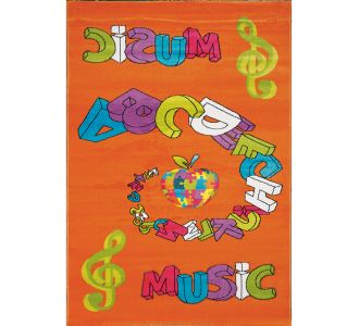 Παιδικό Χαλί 414 ORANGE 133 x 190 εκ. MADI |  Χαλιά Παιδικά στο espiti