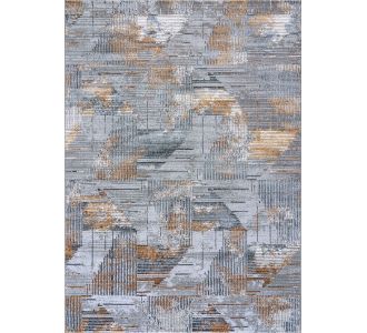 Χαλί FEATHERS GREY GOLD Στρόγγυλο χαλί 165 εκ. MADI |  Χαλιά Κρεβατοκάμαρας στο espiti