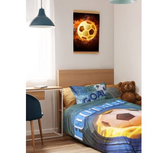 Παιδικό Σετ Πάπλωμα CHAMPIONS 100% Βαμβάκι 170 x 240 + 1 μαξιλαροθήκη 50 x 70 εκ. MADI |  Παπλώματα Παιδικά στο espiti