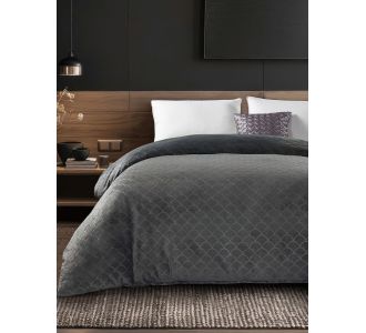 Παπλωματοθήκη NEVOLA ANTRACITE 160 x 220 εκ. MADI |  Παπλωματοθήκες Υπέρδιπλες στο espiti