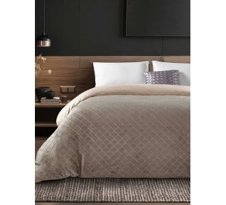 Παπλωματοθήκη NEVOLA CREAM 160 x 220 εκ. MADI |  Παπλωματοθήκες Υπέρδιπλες στο espiti