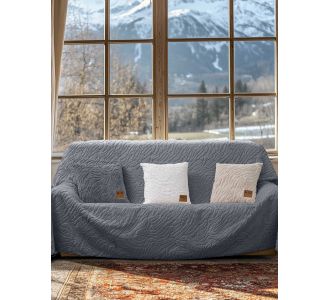 Ριχτάρι SERANI GREY 180 x 250 εκ. MADI |  Ριχτάρια στο espiti