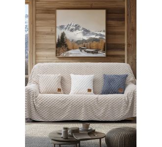 Ριχτάρι MAISONY BEIGE 180 x 300 εκ. MADI |  Ριχτάρια στο espiti
