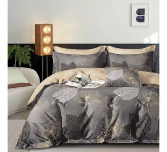 Beauty Home Σετ πάπλωμα υπέρδιπλο Art 12271 Agnes 220x240 Ανθρακί       |  Παπλώματα Υπέρδιπλα στο espiti