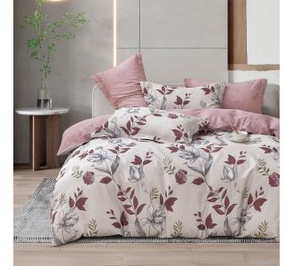 Beauty Home Σετ πάπλωμα υπέρδιπλο Art 12286 Ariel 220x240 Αμέθυστος       |  Παπλώματα Υπέρδιπλα στο espiti