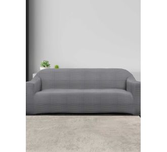 Ελαστικά καλύμματα καναπέ LINEPLAY GREY PET & SPANDEX Ελαστικό κάλυμμα διθέσιου καναπέ MADI |  Καλύμματα Σαλονιού(ελαστικά-καπιτονέ) στο espiti
