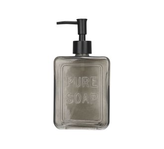 ESTIA ΑΝΤΛΙΑ ΣΑΠΟΥΝΙΟΥ PURE SOAP ΓΥΑΛΙΝΗ 520ml ΓΚΡΙ - 02-34726 Estia |  Αξεσουάρ Μπάνιου - διάφορα στο espiti