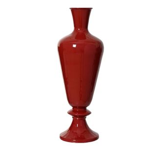 Beauty Home Μεταλλικό Βάζο Μπορντώ 20 x 57cm       |  Βάζα στο espiti