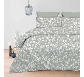 Σετ Σεντόνια 2Χ(2,45Χ2,60) + 2Χ(52Χ72) Daisy Grey Astron Italy |  Σεντόνια Υπέρδιπλα / King Size στο espiti