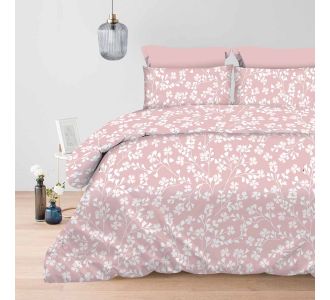 Παπλωματοθήκες Υπέρ/πλες Daisy Dusty Rose Astron Italy |  Παπλωματοθήκες Υπέρδιπλες στο espiti