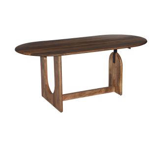 Τραπέζι Jenkou pakoworld mango ξύλο σε φυσική απόχρωση 180x90x76εκ |  Τραπέζια στο espiti