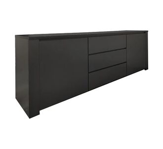 Μπουφές Kalya pakoworld σε ανθρακί απόχρωση 220x49x89.5εκ |  Μπουφέδες στο espiti