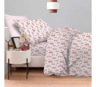 Παιδικό Σεντόνι Με Λάστιχο 1Χ(105Χ200+30)+1Χ(52χ72) Fairy Girl Astron Italy |  Astron στο espiti