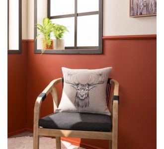 Μαξιλαροθήκη Reindeer 01 - 48 x 48 cm με γέμιση 52017945 Teoran |  Μαξιλάρια διακοσμητικά στο espiti