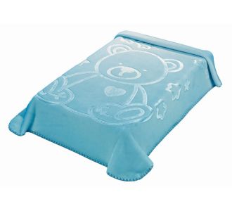 ΒΡΕΦΙΚΗ ΚΟΥΒΕΡΤΑ ΒΕΛΟΥΤΕ ΚΟΥΝΙΑΣ MORVEN COLOUR KID S I97 (ΓΑΛΑΖΙΟ) 110x140 |  Βρεφικές Κουβέρτες στο espiti