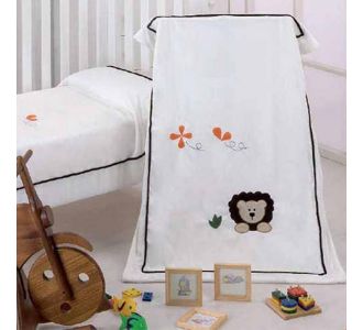 ΒΡΕΦΙΚΗ ΚΟΥΒΕΡΤΑ FLEECE ΚΟΥΝΙΑΣ MORVEN TAITA 103 (ΕΚΡΟΥ) 110x140 |  Βρεφικές Κουβέρτες στο espiti