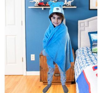 ΒΡΕΦΙΚΗ ΚΟΥΒΕΡΤΑ FLEECE ΑΓΚΑΛΙΑΣ MORVEN FLEECE ΑΡΚΟΥΔΑΚΙ-2146 (ΓΑΛΑΖΙΟ) 85x70 |  Βρεφικές Κουβέρτες στο espiti