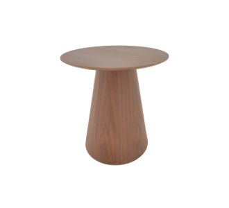 Τραπέζι σαλονιού Donda pakoworld mdf σε καρυδί απόχρωση Φ60x40εκ |  Τραπεζάκια σαλονιού στο espiti