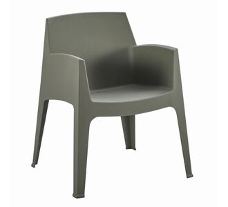 ΠΟΛΥΘΡΟΝΑ ΠΟΛΥΠΡΟΠΥΛΕΝΙΟΥ SLEEK HM6370.05 DARK OLIVE GREEN 57x56x82,5Υεκ. |  Πολυθρόνες κήπου στο espiti