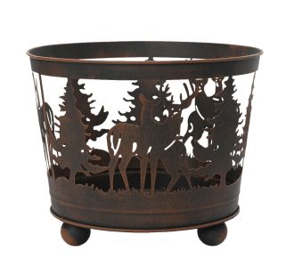 Beauty Home Μεταλλικό χριστουγεννιάτικο Καλάθι 39 x 39 x 32 cm       |  Χριστουγεννιάτικα Διακοσμητικά στο espiti