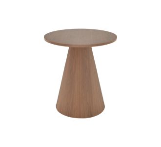 Βοηθητικό τραπέζι Donda pakoworld mdf καρυδί Φ45x50εκ |  Τραπεζάκια βοηθητικά στο espiti