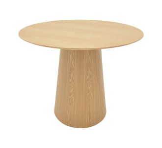 Tραπέζι Donda pakoworld mdf sonoma Φ100x76εκ |  Τραπέζια στο espiti