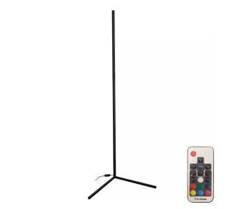 Φωτιστικό δαπέδου Nanek pakoworld led μέταλλο μαύρο 30x30x120εκ |  Δαπέδου στο espiti