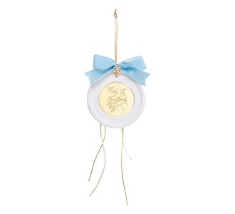 Beauty Home ΚΡΕΜΑΣΤΟ ΣΤΡΟΓΓΥΛΟ ΚΕΡΑΜΙΚΟ ME PLEXI MY 1st CHRISTMAS ΓΑΛΑΖΙΟ       |  Χριστουγεννιάτικα Στολίδια στο espiti