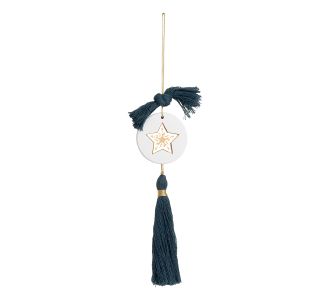 Beauty Home ΚΡΕΜΑΣΤΟ ΣΤΡΟΓΓΥΛΟ ΚΕΡΑΜΙΚΟ ME PLEXI ΑΣΤΕΡΙ ΧΡΥΣΟ ΠΕΤΡΟΛ       |  Χριστουγεννιάτικα Στολίδια στο espiti