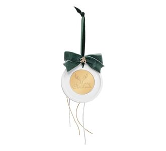 Beauty Home ΚΡΕΜΑΣΤΟ ΣΤΡΟΓΓΥΛΟ ΚΕΡΑΜΙΚΟ ME PLEXI MERRY CHRISTMAS ΠΡΑΣΙΝΟ       |  Χριστουγεννιάτικα Στολίδια στο espiti