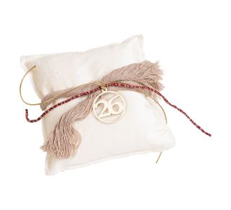 Beauty Home ΜΑΞΙΛΑΡΙ ΜΕ ΧΡΟΝ. Βελούδο Εκρού       |  Χριστουγεννιάτικα Στολίδια στο espiti