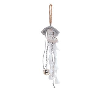 Beauty Home ΚΡΕΜΑΣΤΟ ΜΕ ΦΟΥΝΤΑΚΙΑ ΞΥΛΙΝΟ ΔΙΑΚΟΣΜΗΤΙΚΟ ΚΑΛΤΣΑ       |  Χριστουγεννιάτικα Στολίδια στο espiti