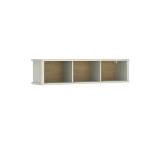 Κρεμαστό Ράφι Karin Cashmere-Evoke Oak 126x30x30.5cm AlphaB2B |  Ραφιέρες τοίχου στο espiti