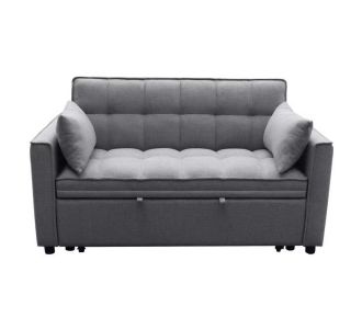 ΚΑΝΑΠΕΣ ΚΡΕΒΑΤΙ 2-ΘΕΣΙΟΣ BORG HM3289.01 ΓΚΡΙ ΥΦΑΣΜΑ 142x94x78Υεκ |  Καναπέδες γωνιακοί στο espiti