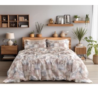 Beauty Home Σετ σεντόνια φανελένια King Size Renoir Art 12338 270x260 Μπεζ       |  Σεντόνια Υπέρδιπλα / King Size στο espiti