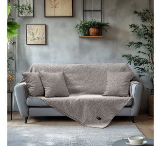 Beauty Home Ριχτάρια σετ 3τμχ Art 8646 (170x170+170x240+170x290) Γκρι       |  Ριχτάρια στο espiti