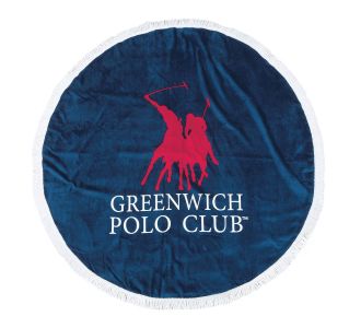 GREENWICH POLO CLUB ΠΕΤΣΕΤΑ ΣΤΡΟΓΓΥΛΗ ΘΑΛΑΣΣΗΣ 2824 BLUE |  Πετσέτες Θαλάσσης στο espiti