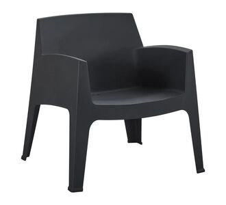 ΠΟΛΥΘΡΟΝΑ ΠΟΛΥΠΡΟΠΥΛΕΝΙΟΥ LOUNGE SLEEK HM6365.02 ΜΑΥΡΟ 62,5x48,5x73Υεκ. |  Πολυθρόνες κήπου στο espiti